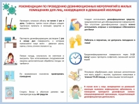Рекомендации по проведению дезинфекционных мероприятий  в период пандемии коронавируса